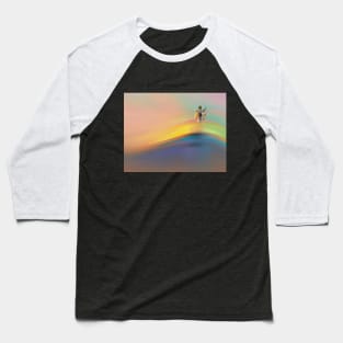 Reimagining Krishna - Modern & Aesthetic Artwork Baseball T-Shirt